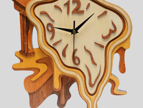 Dali - Wooden Wall Clock