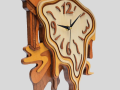 Dali - Wooden Wall Clock