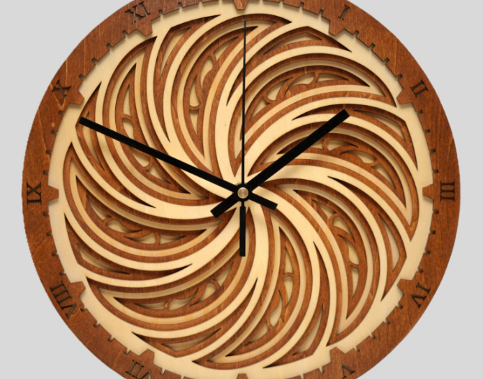 Eternity - Wooden Wall Clock