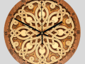 Pomegranate - Wooden Wall Clock