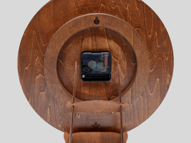 Pomegranate - Wooden Wall Clock