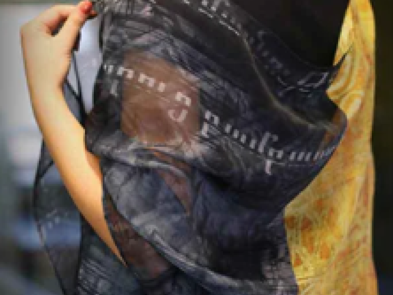 A Prayer of Saint Gregory of Narek Silk Scarf