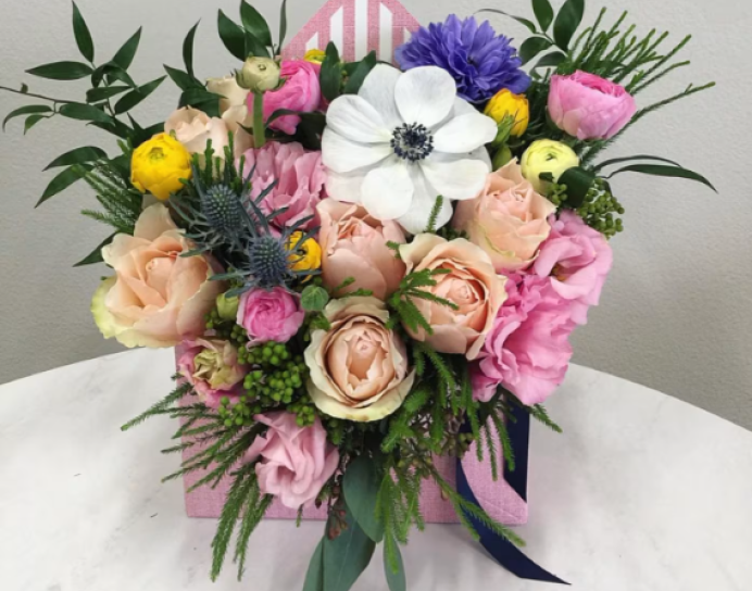 Envelope Flower Arrangement