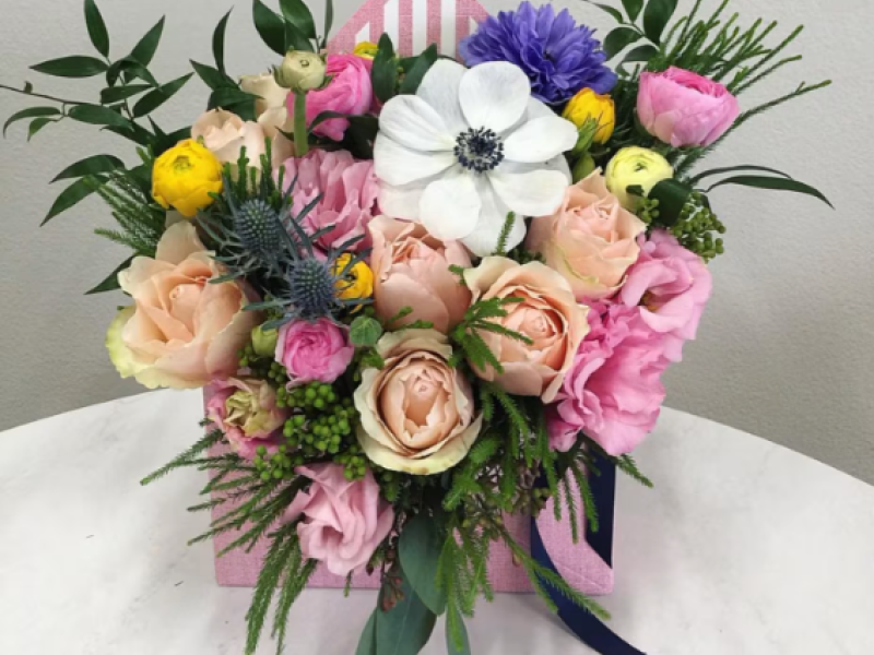 Envelope Flower Arrangement