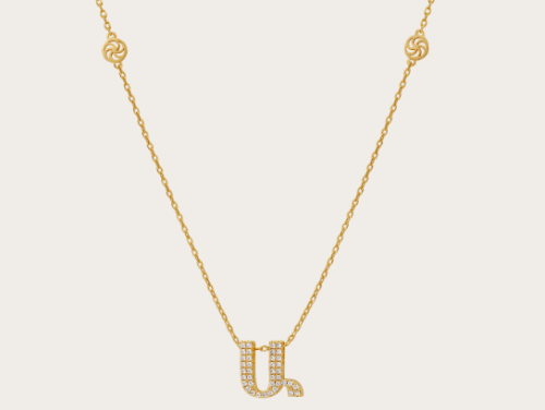 Armenian Initial Necklace