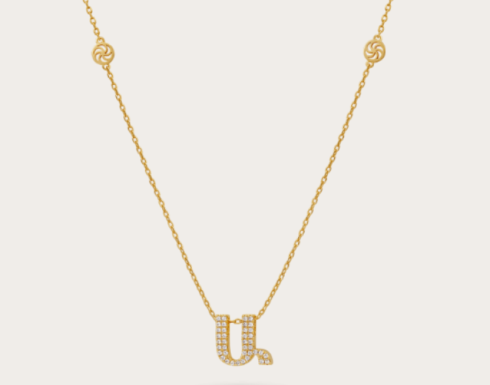 Armenian Initial Necklace