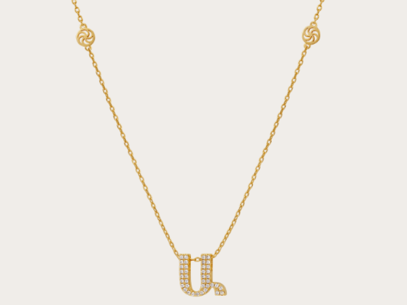 Armenian Initial Necklace