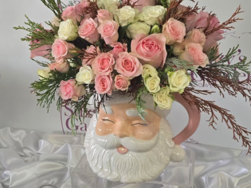 Santa Christmas Arrangment