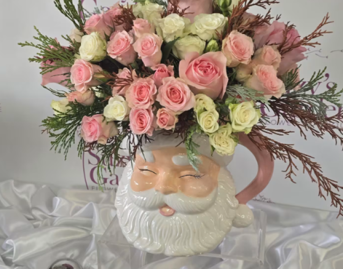 Santa Christmas Arrangment