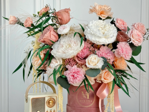 Serenity Garden Preserved Flower Arrangement