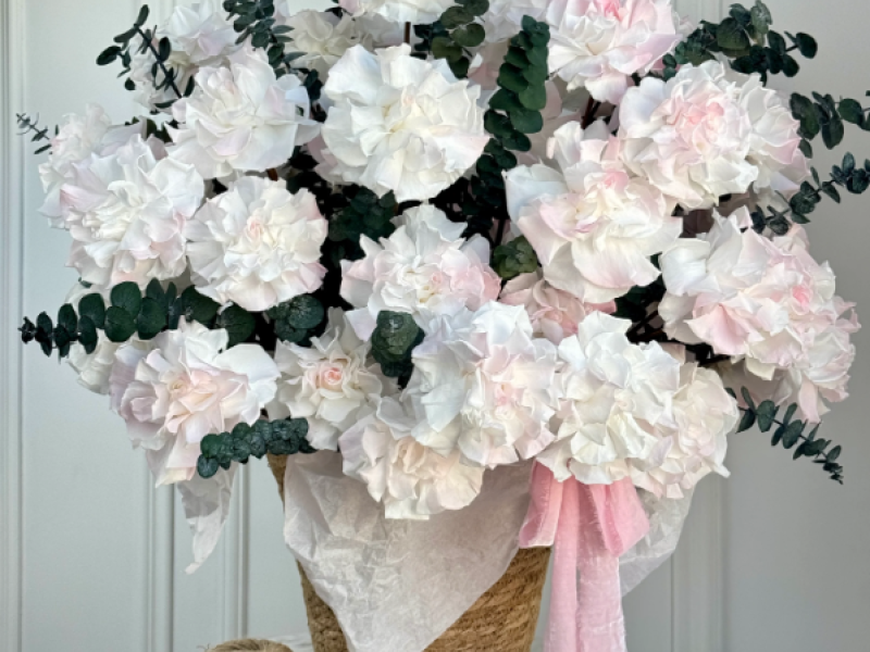 Rose Garden Preserved Flower Arrangement