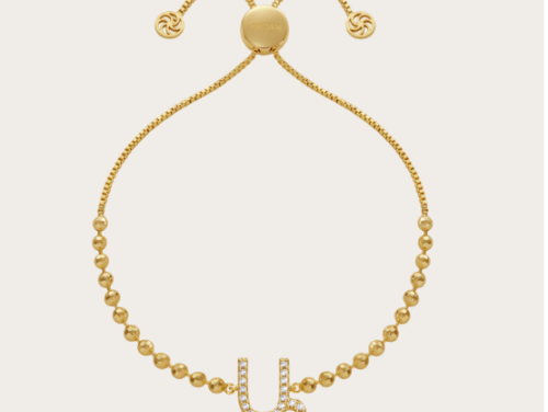 Armenian Initial Bead Bracelet