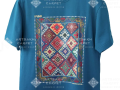 Armenian T-shirt Ethno - Blue0002