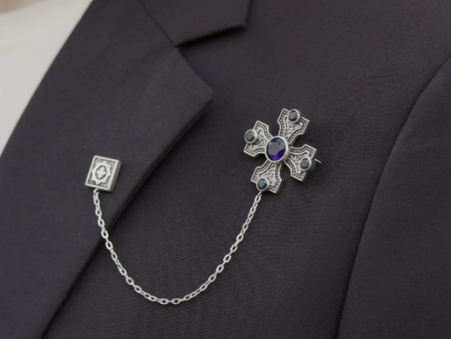 “Cross-Power” Brooch-Shatlen