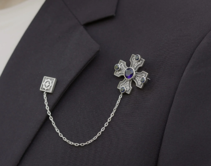 “Cross-Power” Brooch-Shatlen