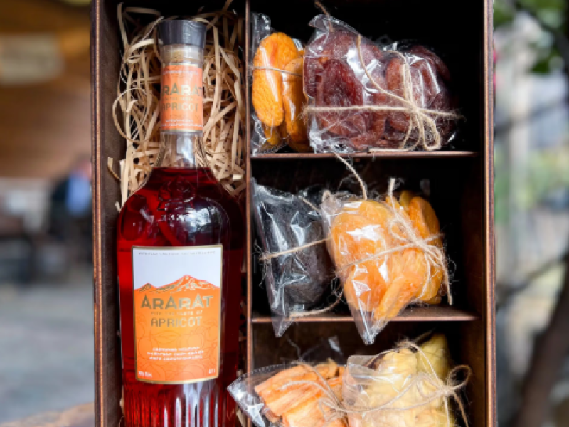 Mix Dried Fruits with Ararat Apricot Cognac
