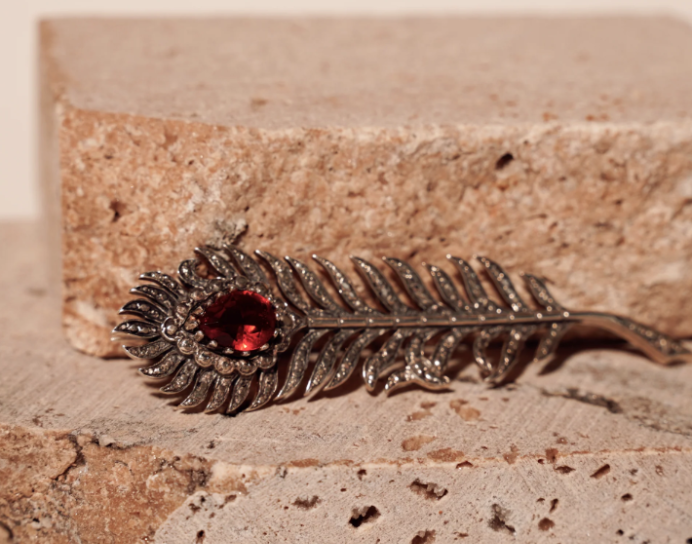 Brooch Feather