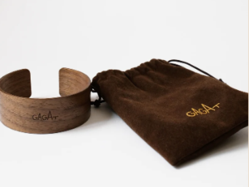Ararat Mountain Glass + Wooden Sleeve