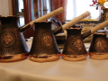 Handmade Copper Coffee Pot, Set of 4, Armenian Jezve